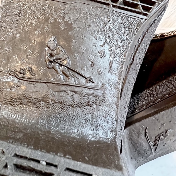 Vintage 70s Snowland Scandinavian Suede and Faux Fur Winter Snow Boots Sz 7 - Picture 7 of 8